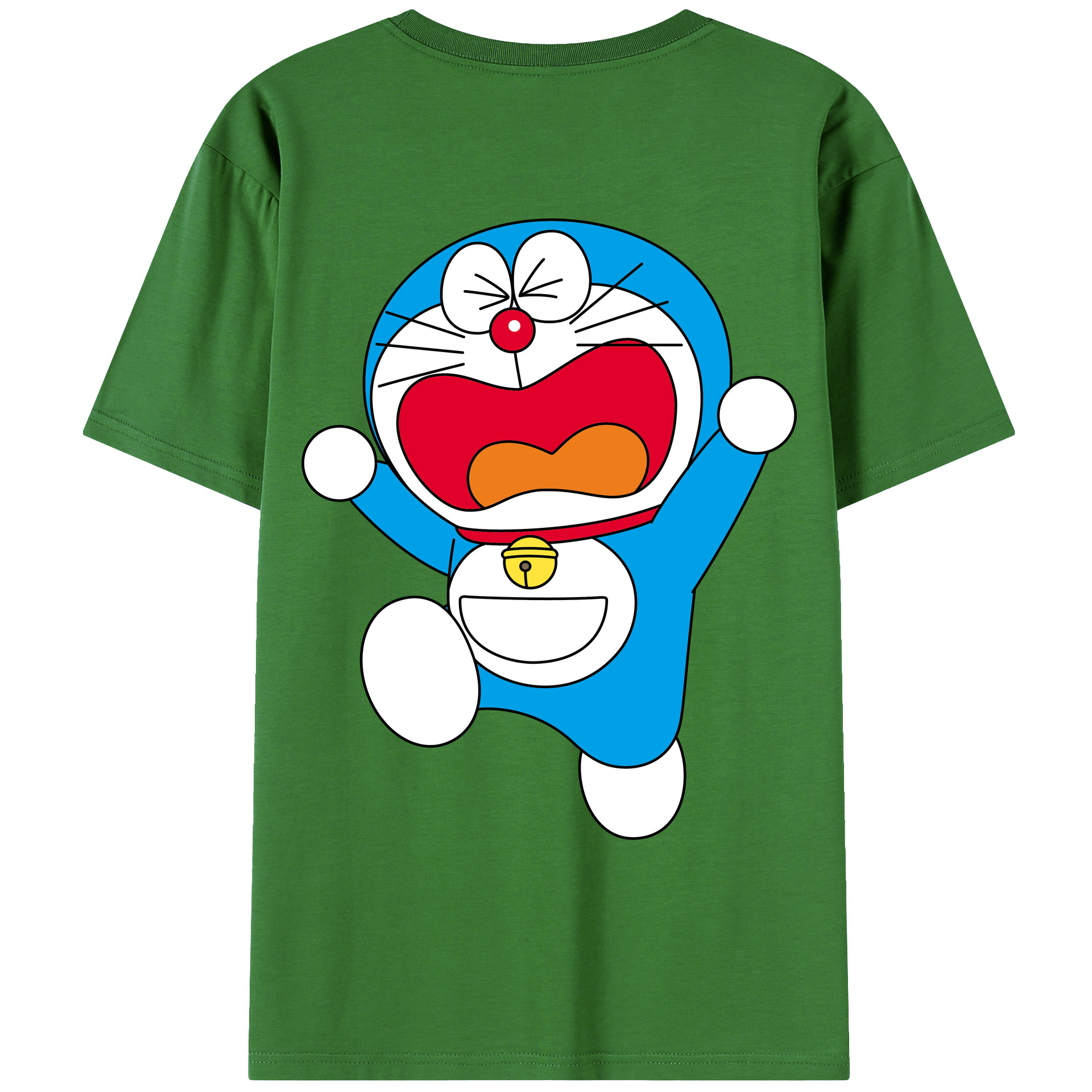 （画像用） ドラえもん Doraemon レディース半袖Tシャツ(バックプリント)